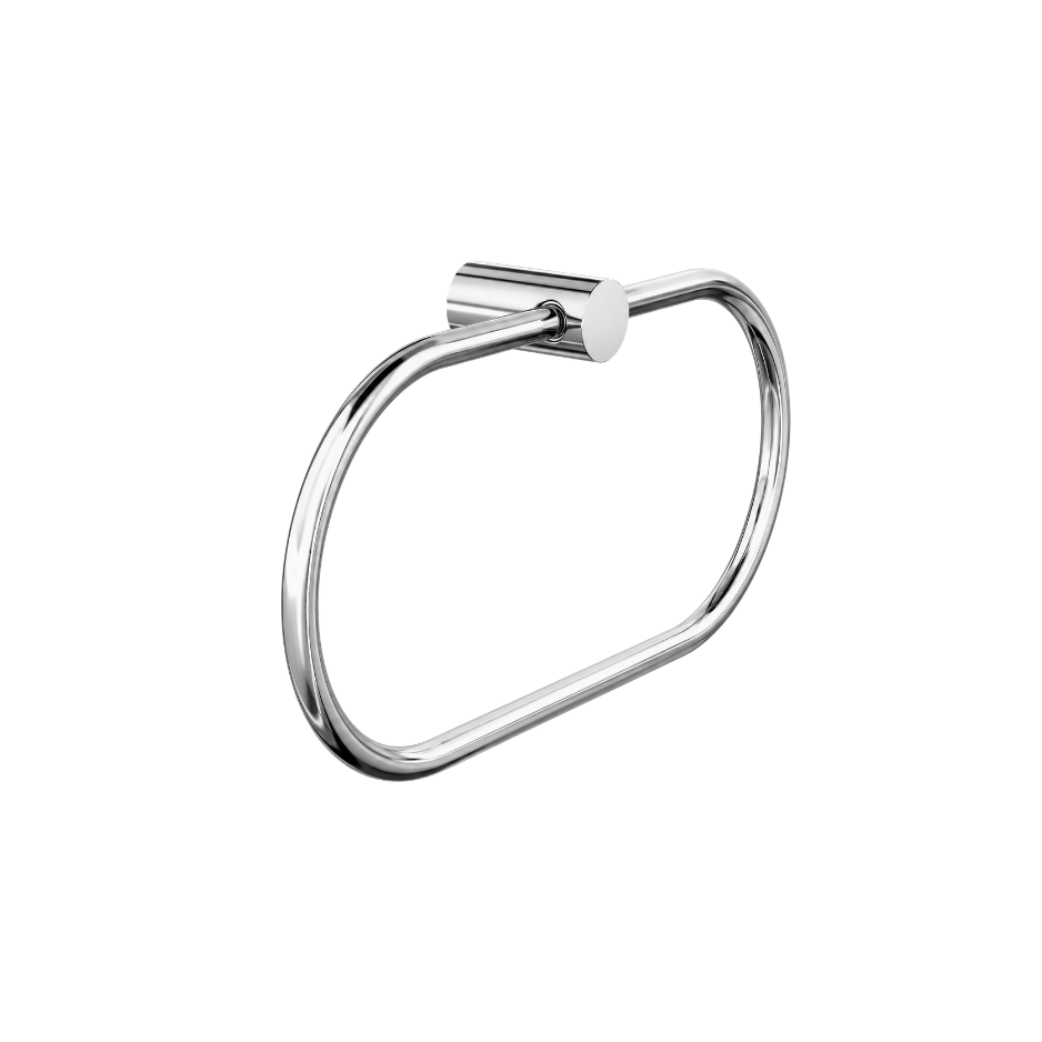 Linsol Dotti Towel Ring 260mm Chrome - Alternate View
