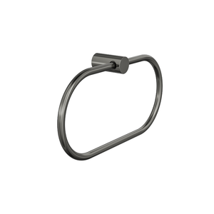 Linsol Dotti Towel Ring 260mm Gun Metal - Alternate View