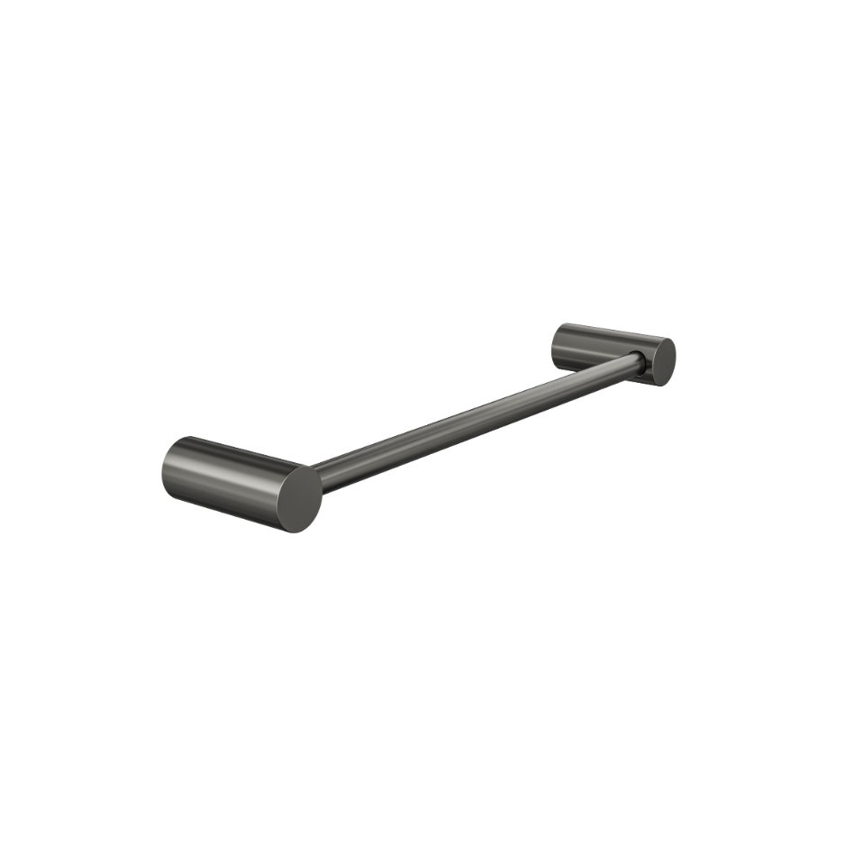 Linsol Dotti Hand Towel Rail 300mm Gun Metal - Alternate View