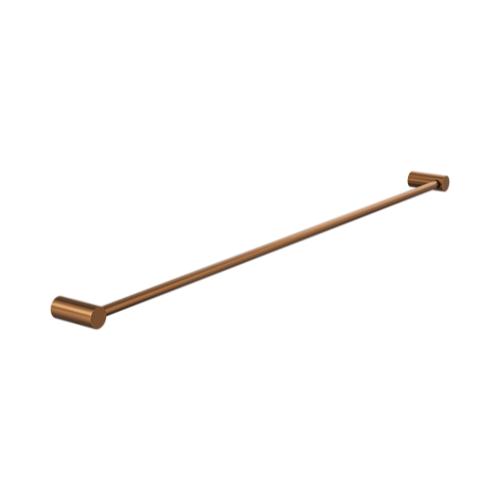 Linsol Dotti Single Towel Rail 800mm Aged Bronze alt view