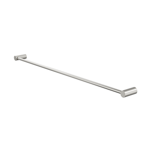 Linsol Dotti Single Towel Rail 800mm Brushed Nickel