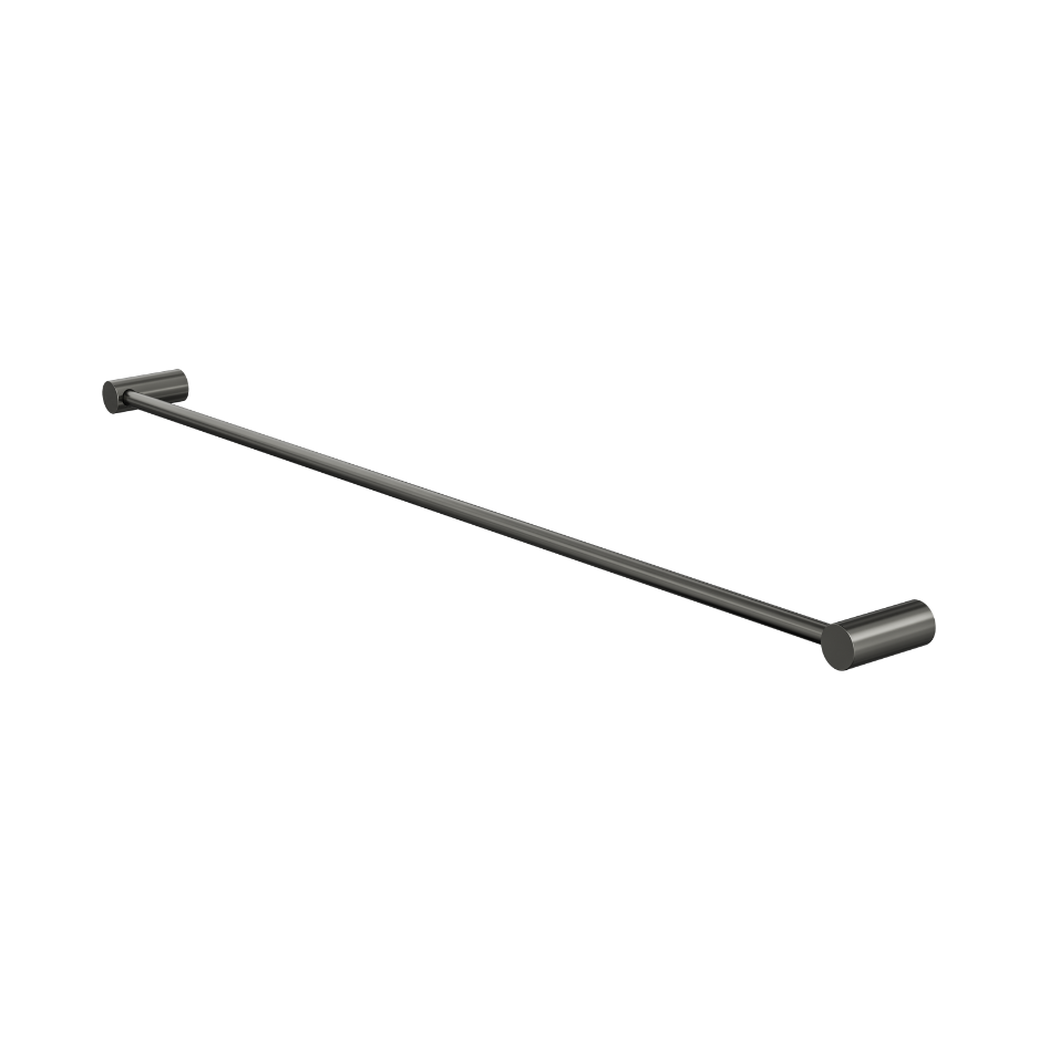 Linsol Dotti Single Towel Rail 800mm Gunmetal