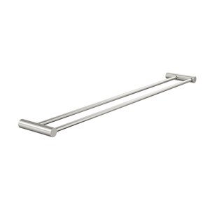 Linsol Dotti Double Towel Rail 800mm Brushed Nickel alt view