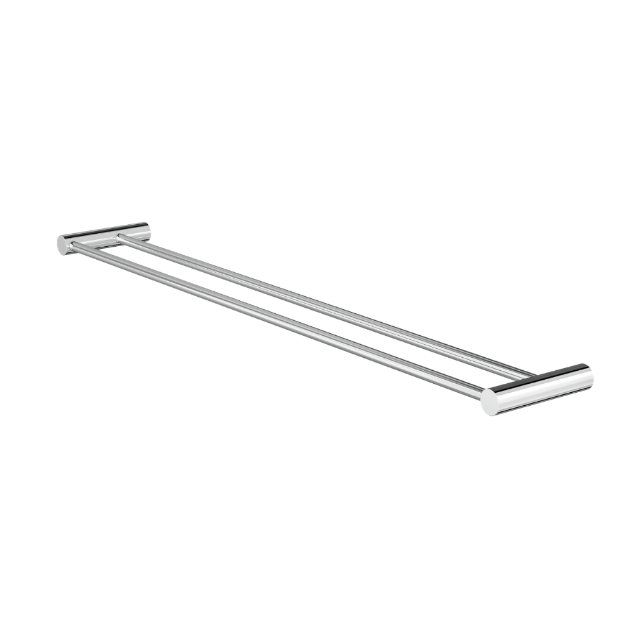 Linsol Dotti Double Towel Rail 800mm Chrome