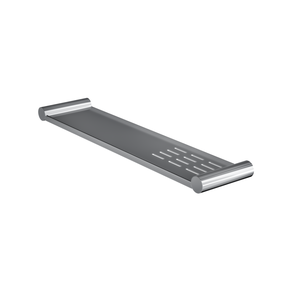 Linsol Dotti Metal Shelf with Soap Dish 450mm Chrome