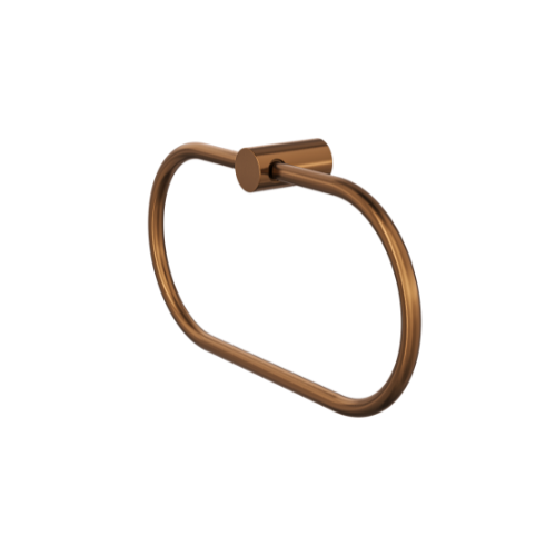 Linsol Dotti Towel Ring 260mm Aged Bronze