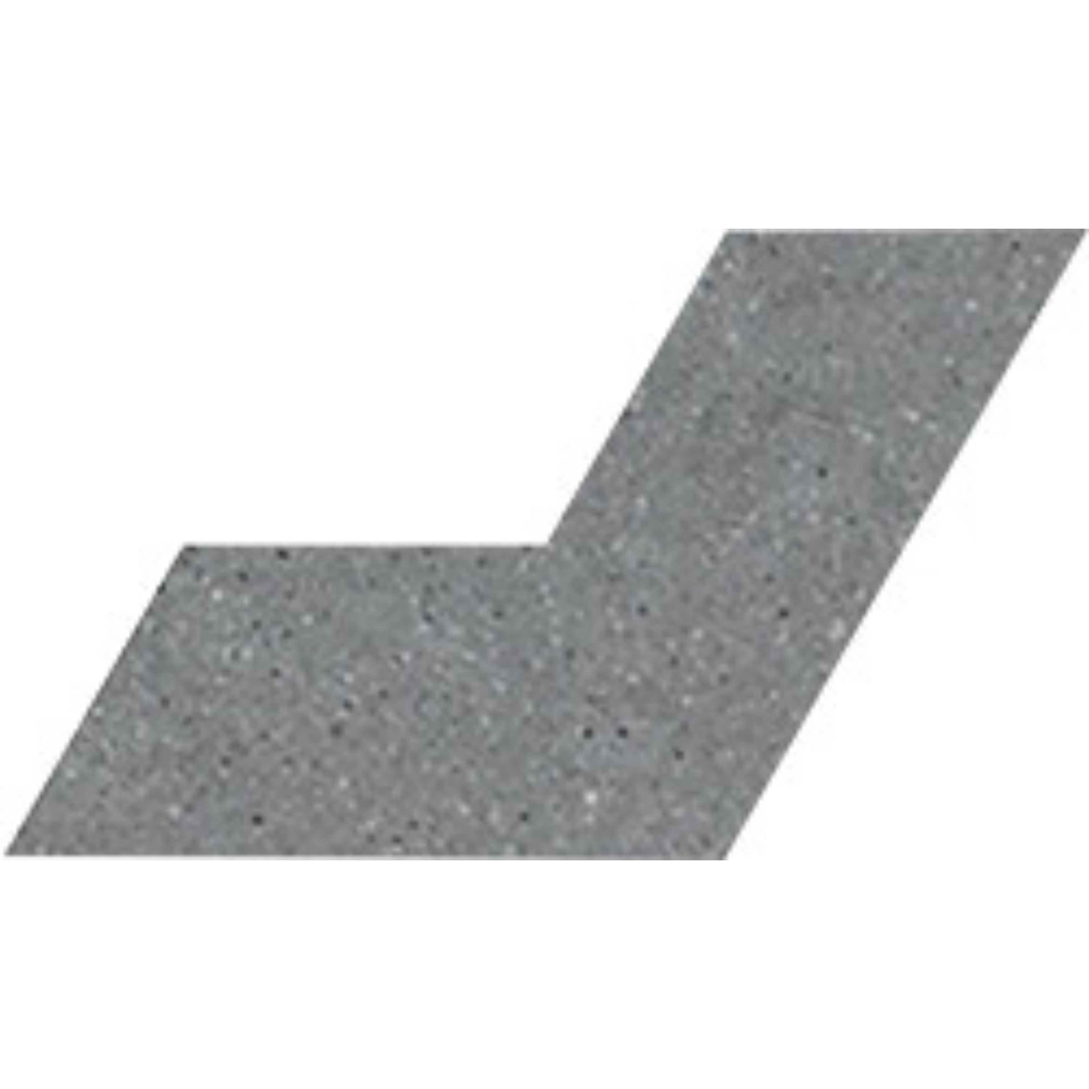 EVERSTONE DURASTONE STEEL GREY MATTE 173X150MM BOOMERANG TILE (PER BOX)