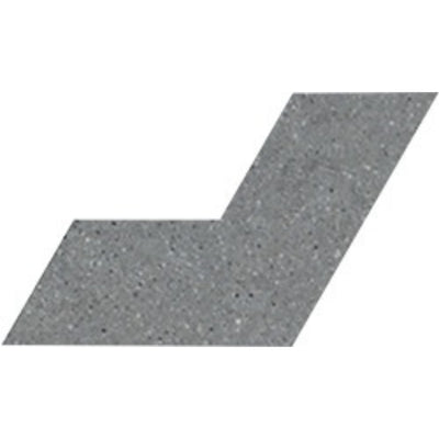 EVERSTONE DURASTONE STEEL GREY MATTE 173X150MM BOOMERANG TILE (PER BOX)