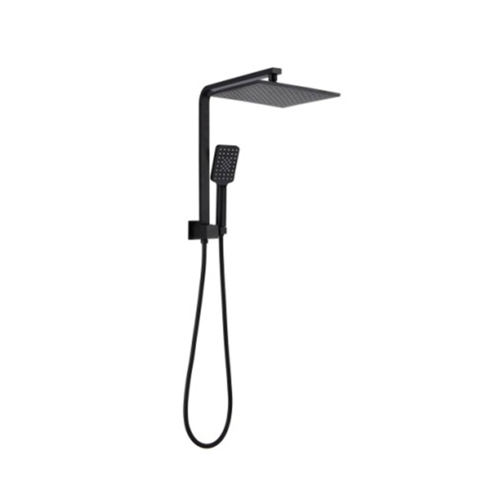 BELLA VISTA DEKO HALF-RAIL SHOWER 451MM BLACK