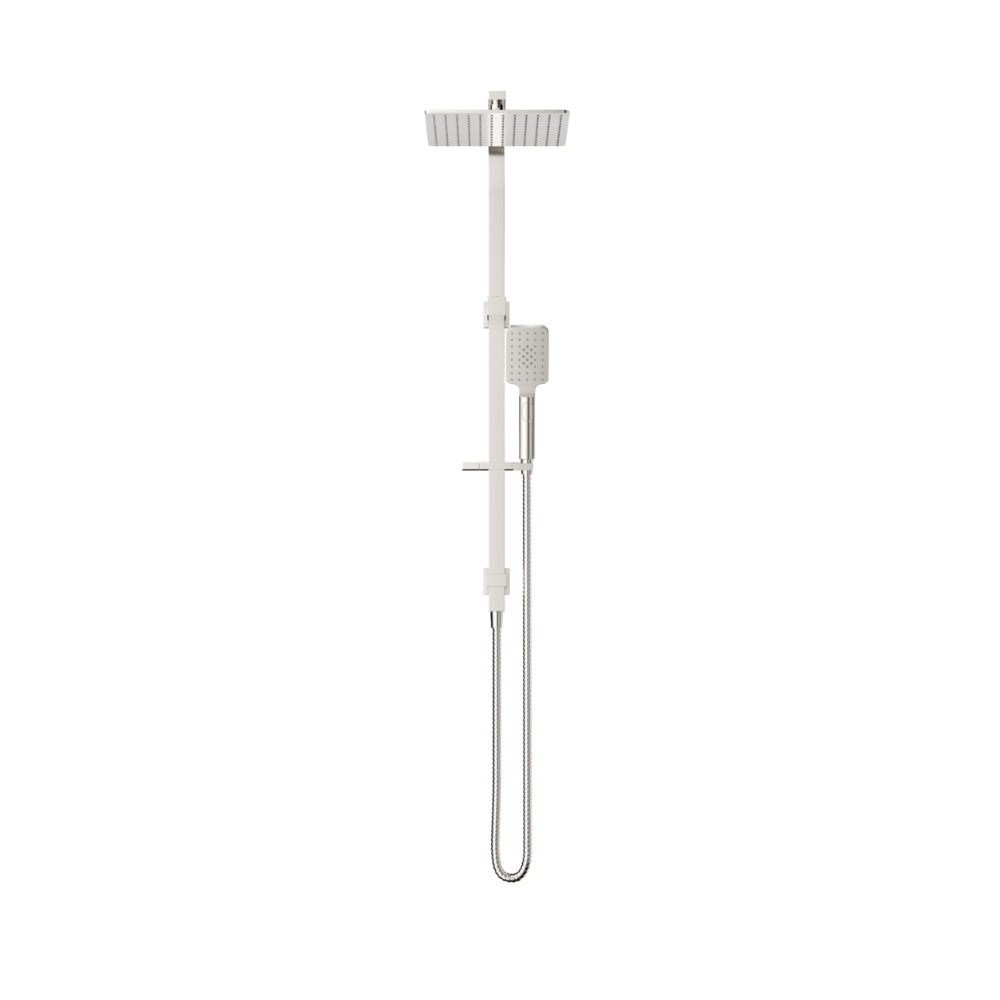 BELLA VISTA CRESTA DUAL SHOWER RAIL 905MM BRUSHED NICKEL