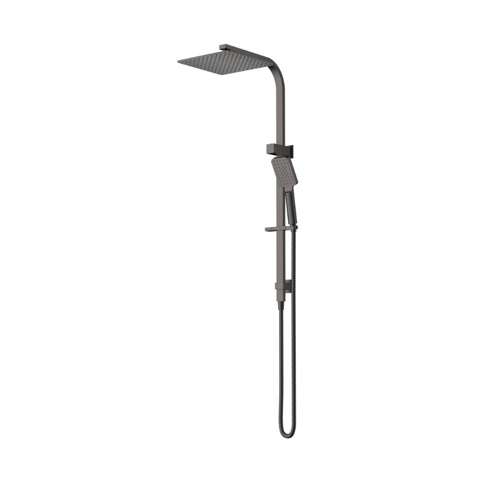 BELLA VISTA CRESTA DUAL SHOWER RAIL 905MM GUN METAL