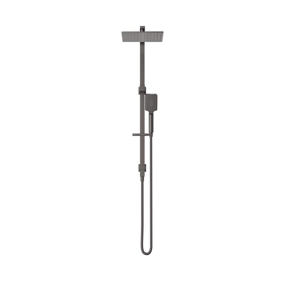 BELLA VISTA CRESTA DUAL SHOWER RAIL 905MM GUN METAL