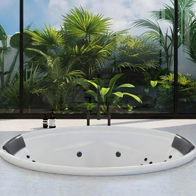 DECINA DUO INSET DOLCE VITA SPA BATHTUB GLOSS WHITE 1850MM WITH 24-JETS