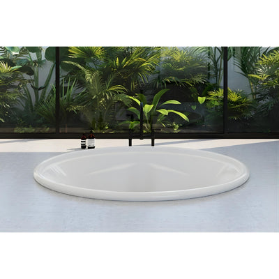 DECINA DUO ISLAND BATH GLOSS WHITE 1850MM