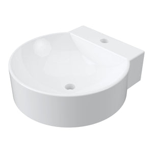 DUROCLASS QUAY ABOVE COUNTER BASIN GLOSS WHITE 420MM