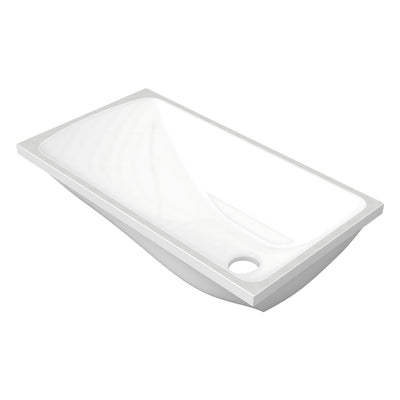 DUROCLASS SANCTUARY UNDER COUNTER BASIN GLOSS WHITE 550MM