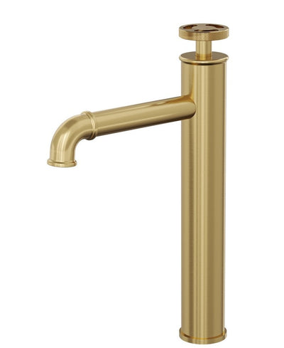 LINSOL DYNAMIK TALL BASIN MIXER BRUSHED BRASS