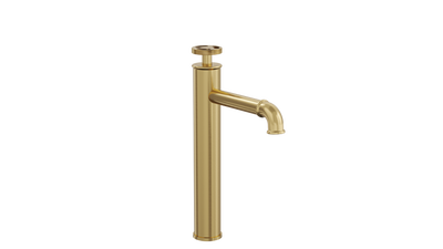 LINSOL DYNAMIK TALL BASIN MIXER BRUSHED BRASS