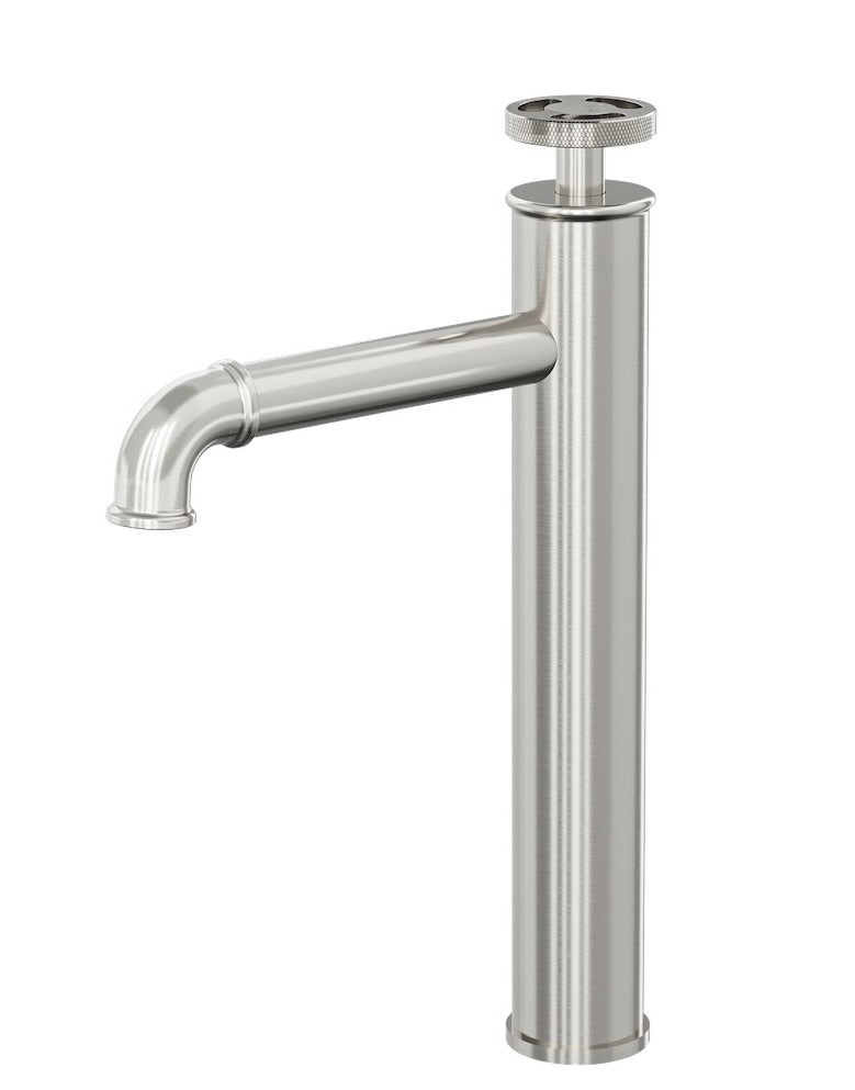 LINSOL DYNAMIK TALL BASIN MIXER BRUSHED NICKEL