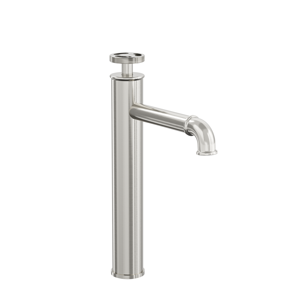LINSOL DYNAMIK TALL BASIN MIXER BRUSHED NICKEL