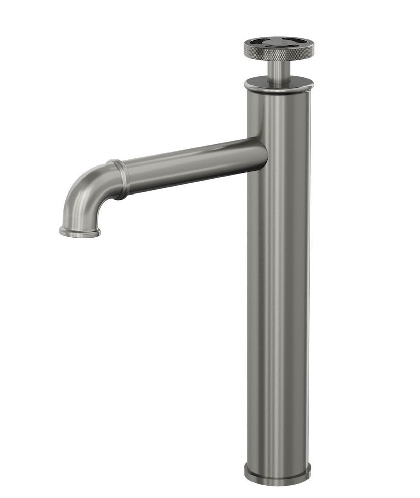 LINSOL DYNAMIK TALL BASIN MIXER GUN METAL