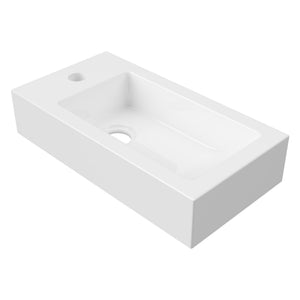 DUROCLASS COVE ENSUITE GRAND ABOVE COUNTER BASIN GLOSS WHITE 460MM