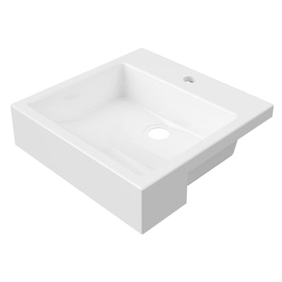 DUROCLASS COVE FORWARD BOWL BASIN GLOSS WHITE 460MM