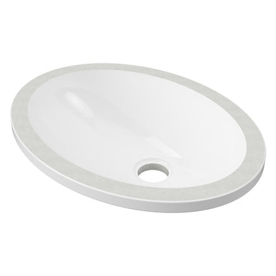 DUROCLASS ELITE SINGLE BOWL INTEGRATED VANITY TOP GLOSS WHITE (MULTIPLE SIZES AVAILABLE)