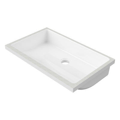 DUROCLASS ESSENTIAL UNDERMOUNT BASIN GLOSS WHITE 540MM