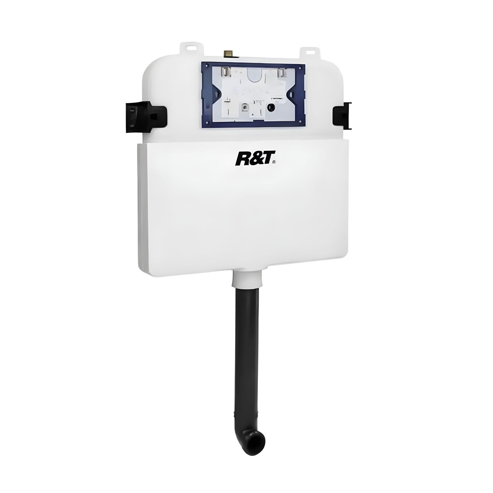 INSPIRE ALZANO RIMLESS WALL-FACED TOILET PAN AND SPA SMART BIDET SEAT WITH REMOTE CONTROL D-SHAPE GLOSS WHITE