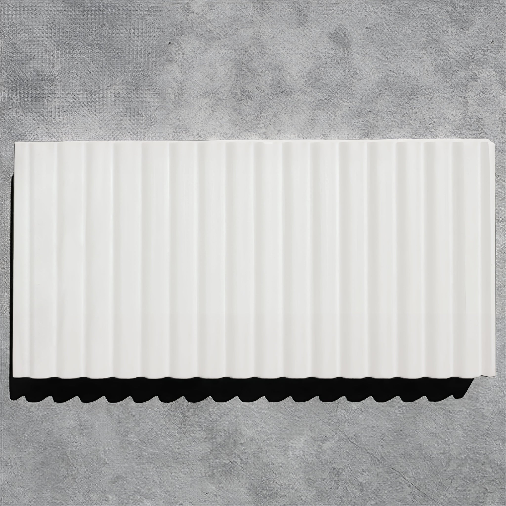 ORIO EDEN MATTE WHITE 900MM SINGLE BOWL WALL HUNG VANITY
