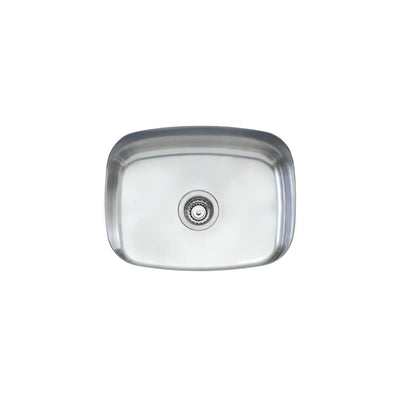 OLIVERI ENDEAVOUR SINGLE BOWL ALFRESCO, KITCHEN AND LAUNDRY SINK STAINLESS STEEL 546MM