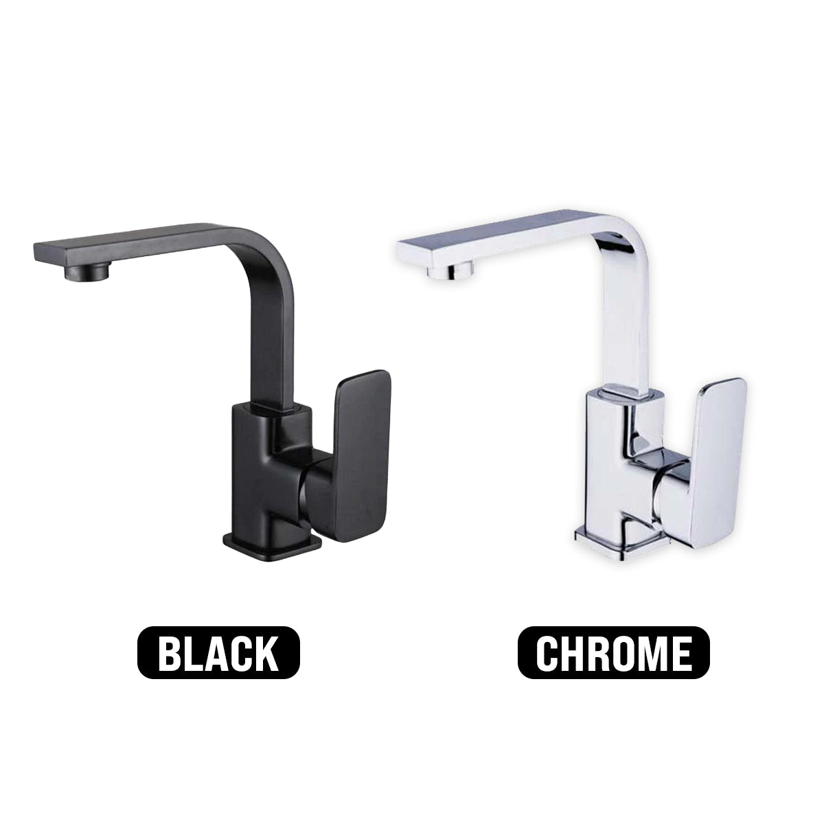 HELLYCAR ELEGANT BASIN MIXER SWIVEL 203MM CHROME