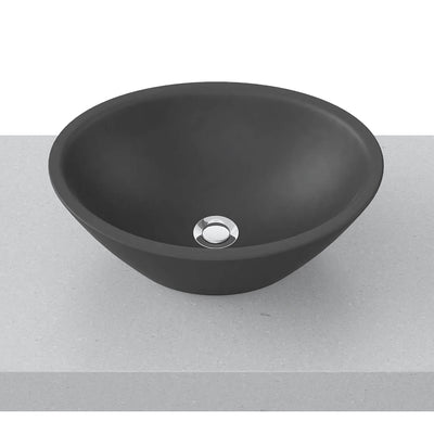 TIMBERLINE ELITE ABOVE COUNTER BASIN MATTE BLACK 415MM