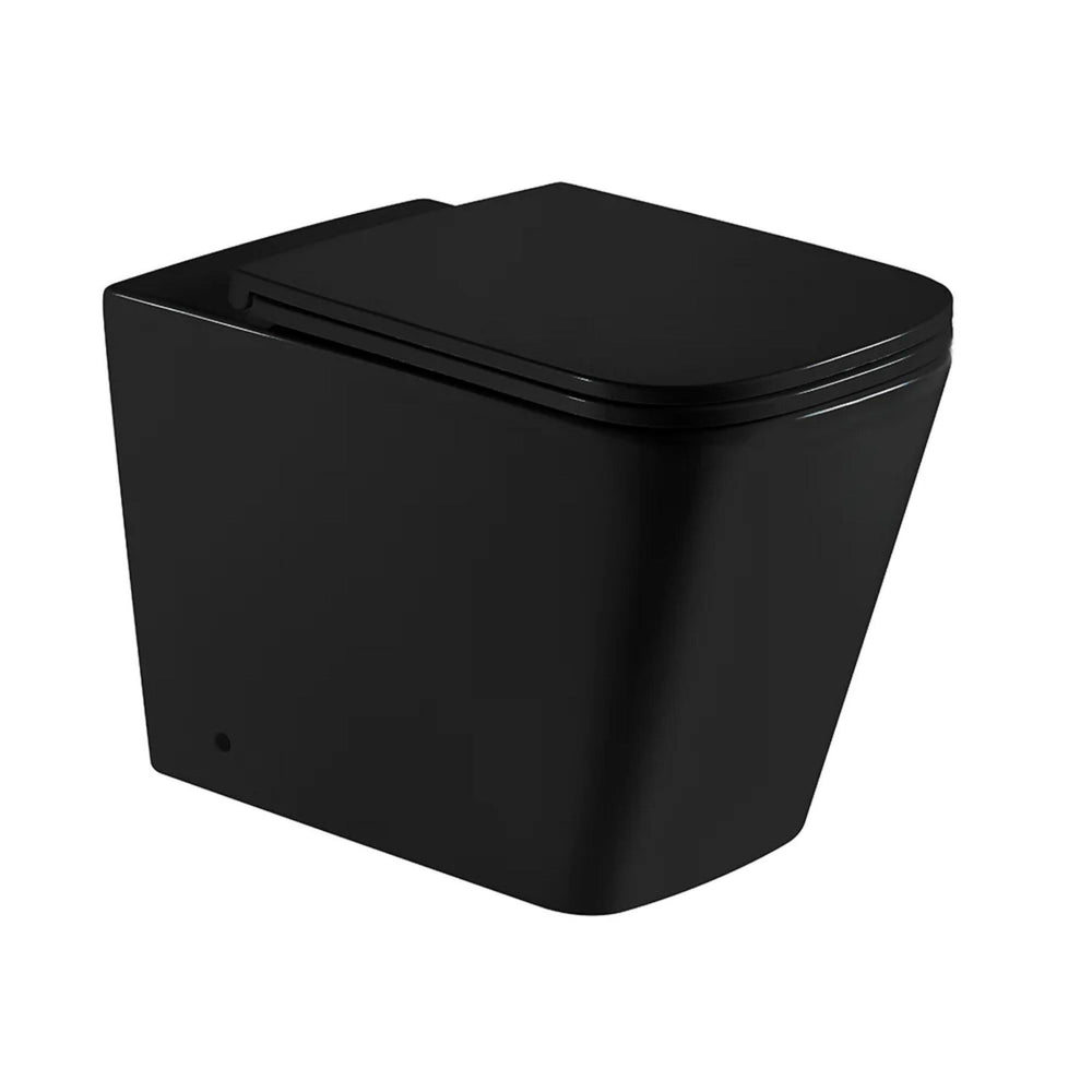 MERCIO ENOX99 RIMLESS WALL FACED FLOOR PAN MATTE BLACK