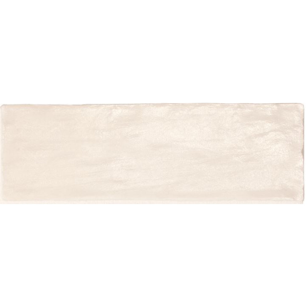 EVERSTONE IRIS IVORY PEARLESCENCE 200X65MM RECTANGLE TILE (PER BOX)