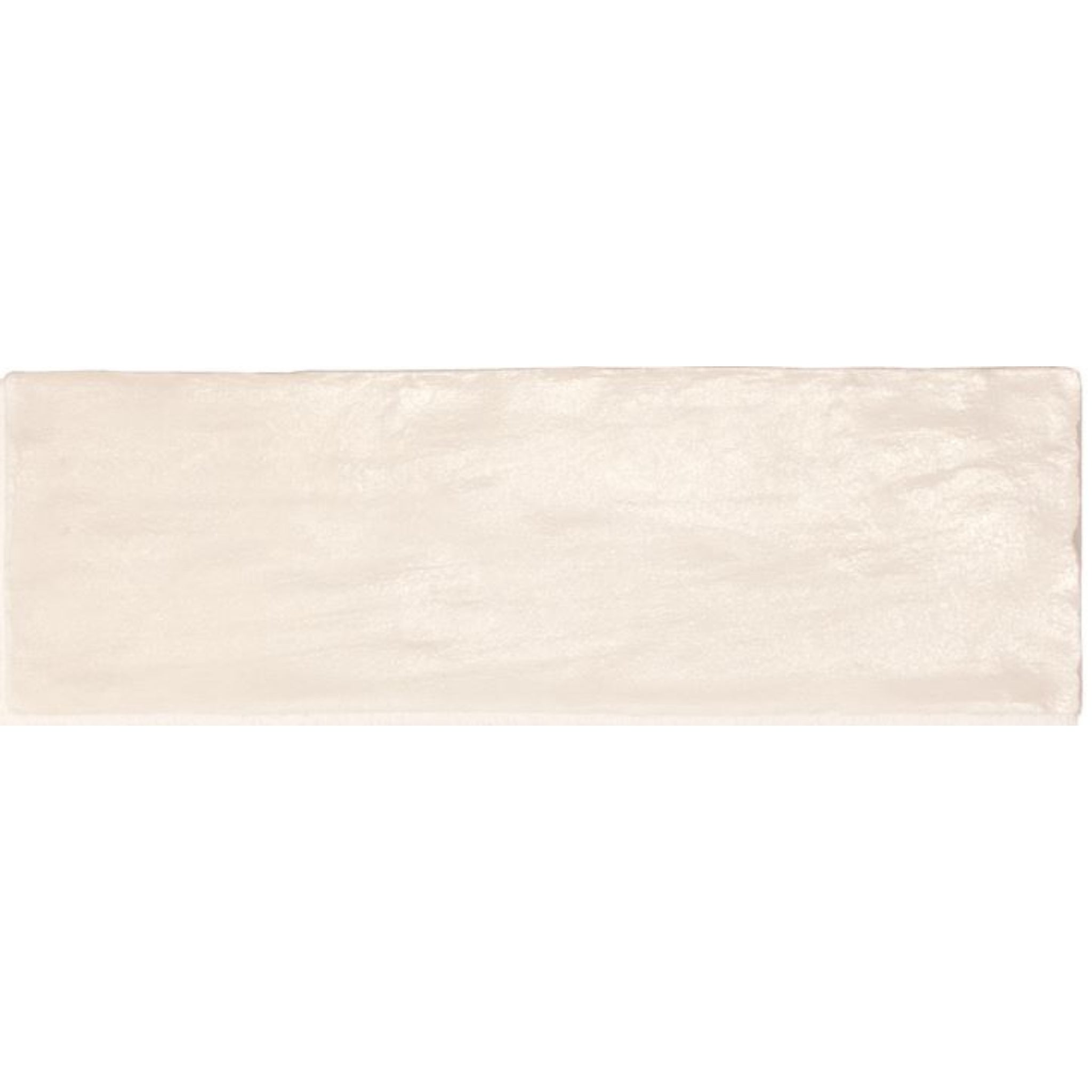 EVERSTONE IRIS IVORY PEARLESCENCE 200X65MM RECTANGLE TILE (PER BOX)