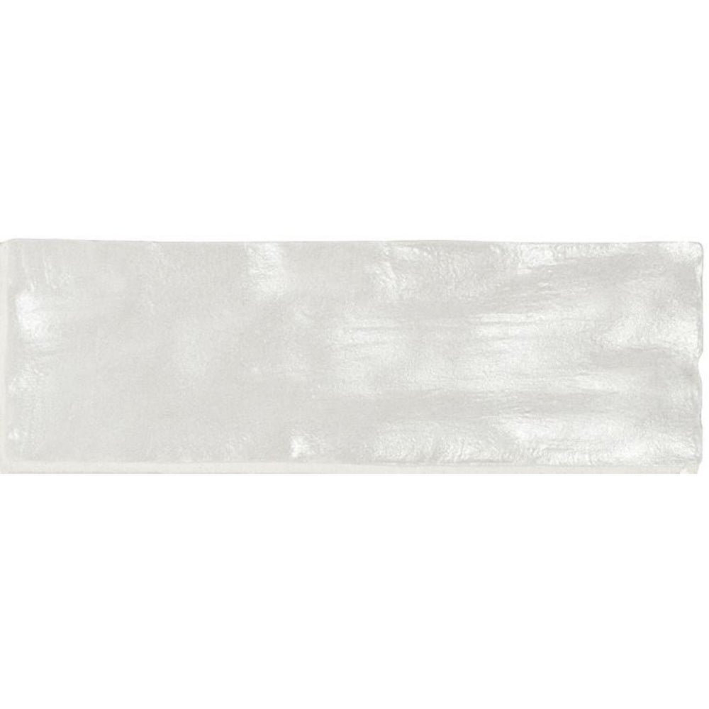 EVERSTONE IRIS PLATINUM PEARLESCENCE 200X65MM RECTANGLE TILE (PER BOX)