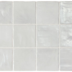 EVERSTONE IRIS SILVER PEARLESCENCE 100X100MM SQUARE TILE (PER BOX)