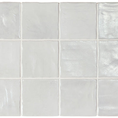 EVERSTONE IRIS SILVER PEARLESCENCE 100X100MM SQUARE TILE (PER BOX)