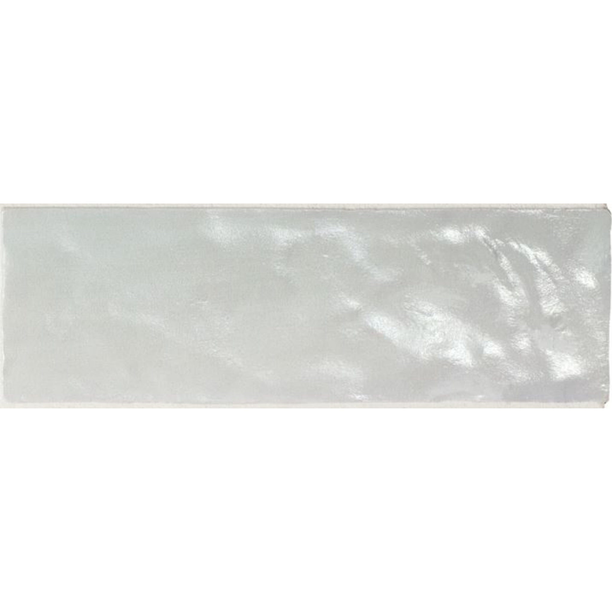 EVERSTONE IRIS SILVER PEARLESCENCE 200X65MM RECTANGLE TILE (PER BOX)