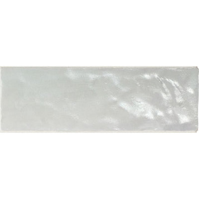 EVERSTONE IRIS SILVER PEARLESCENCE 200X65MM RECTANGLE TILE (PER BOX)