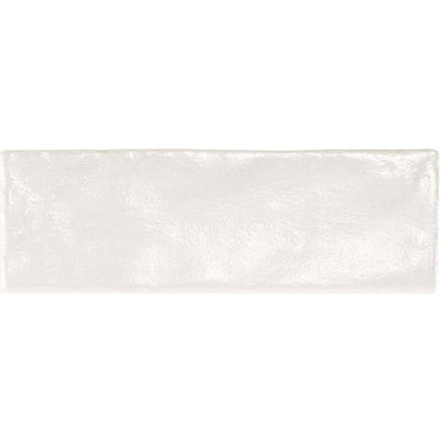 EVERSTONE IRIS WHITE PEARLESCENCE 200X65MM RECTANGLE TILE (PER BOX)