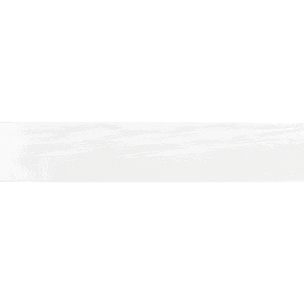 EVERSTONE MIDO BLANCO GLOSSY 50X250MM RECTANGLE TILE (PER BOX)