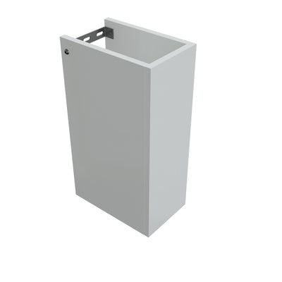 DUROCLASS ESSENTIAL BASIN SHROUD 480MM GLOSS WHITE