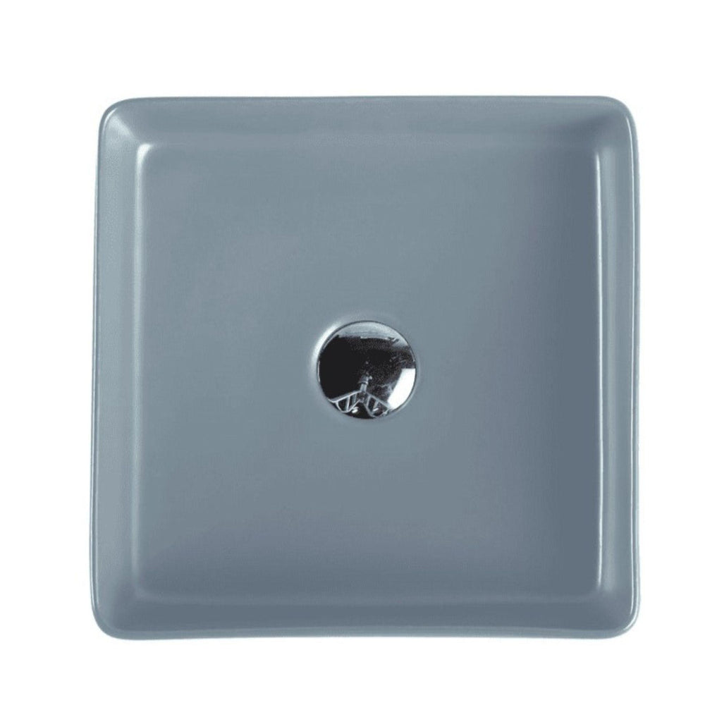 MERCIO ETNA SQUARE ABOVE COUNTER ART BASIN TANGO GREY 360MM