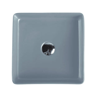 MERCIO ETNA SQUARE ABOVE COUNTER ART BASIN TANGO GREY 360MM