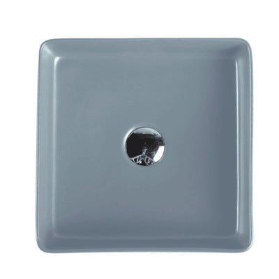 MERCIO ETNA SQUARE ABOVE COUNTER ART BASIN TANGO GREY 360MM