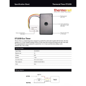 THERMOGROUP ECO TIMER BLACK