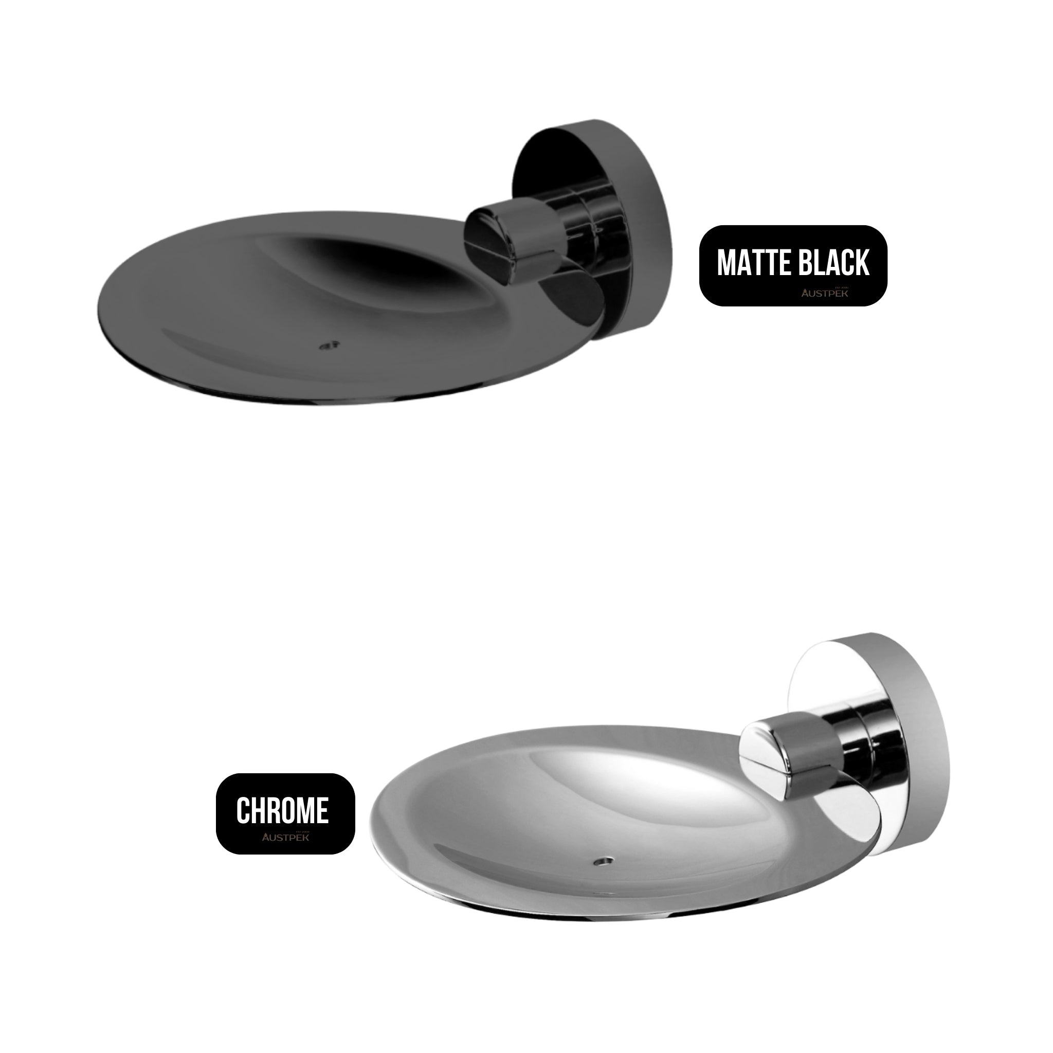 MODERN NATIONAL EVA SOAP DISH MATTE BLACK